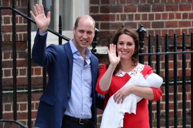 Kate und William zeigen das dritte "Royal Baby"