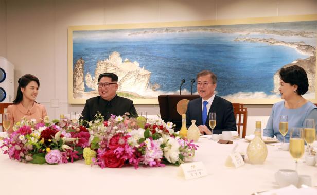 Nord- und Südkorea: Das historische Treffen in Bildern