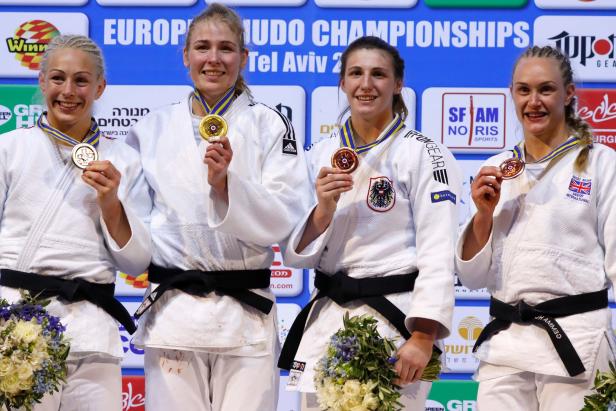 Hegyi holte bei Judo-EM in Tel Aviv Bronze