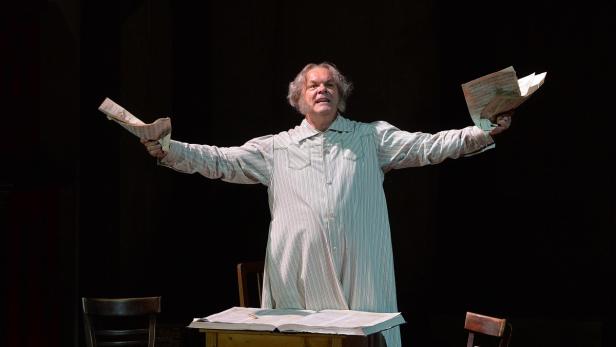 Michael Volle als Hans Sachs in Wagners 'Die Meistersinger von Nürnberg'