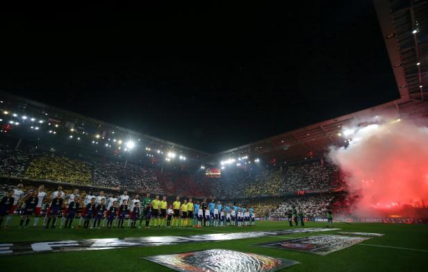 Europa League Semi Final Second Leg - RB Salzburg v Olympique de Marseille