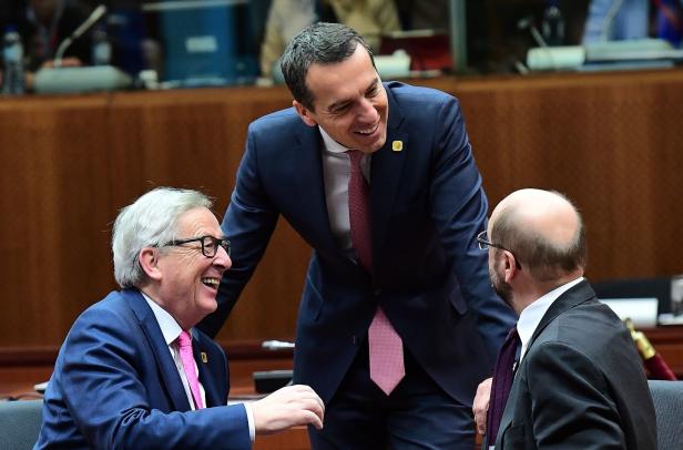 EU-Vorsitz: Kern erwartet "ein einziges großes Fotoshooting"