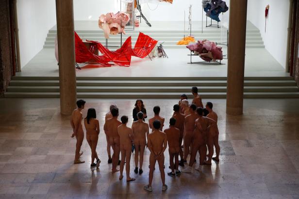 Pariser Museum öffnete Pforten für Nudisten