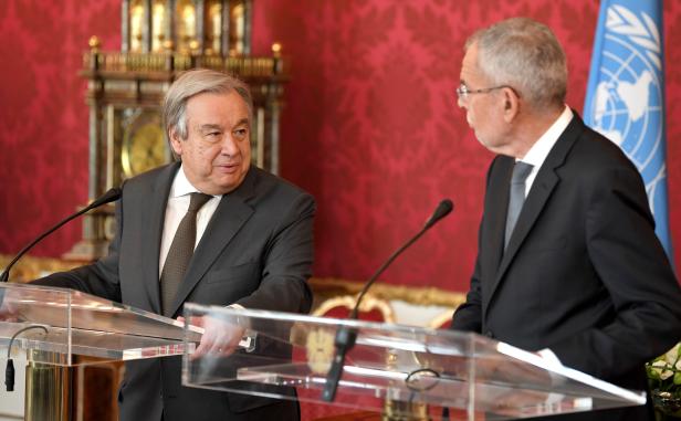 UN-Generalsekretär Antonio Guterres erhält Karlspreis 2019