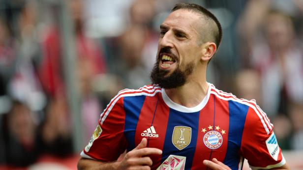 Franck Ribéry im Trikot des FC Bayern München.