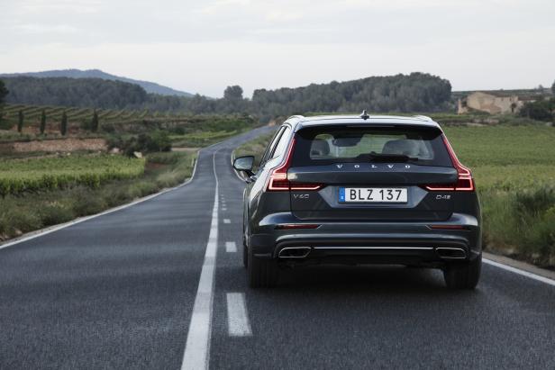 Erste Ausfahrt mit dem neuen Volvo V60