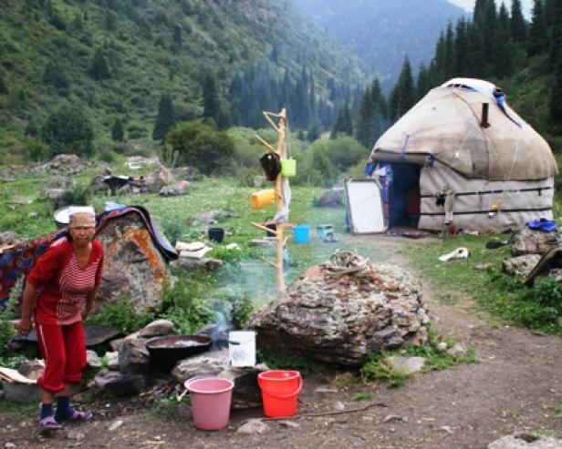 H'hubers Weltreise: Kirgistan eins