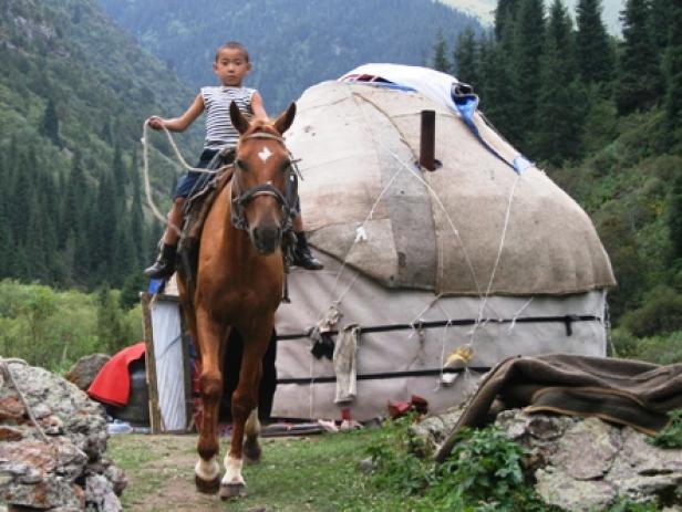 H'hubers Weltreise: Kirgistan eins