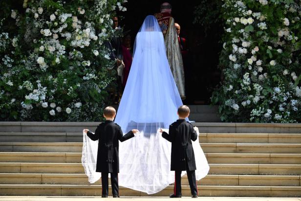 Traum in Weiß: Die schönsten Bilder von Meghans Brautkleid