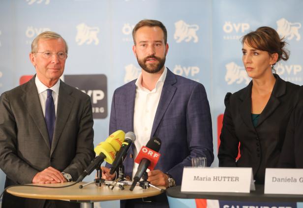 Haslauer stellte Salzburger ÖVP-Regierungsteam vor