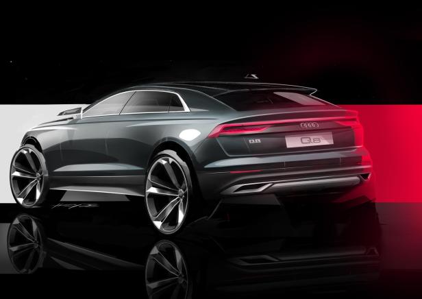 Audi Q8: Audi zeigt das nächste Teaser-Bild