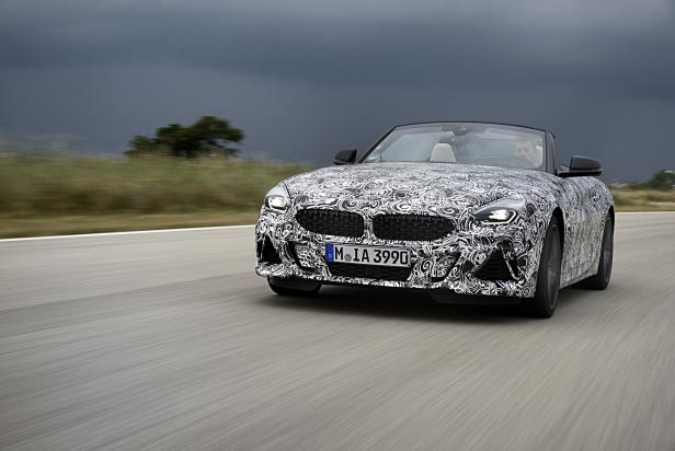 Neuer BMW Z4: Bilder von der Erprobung