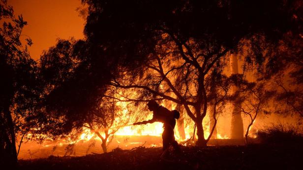 Waldbrand in Kalifornien außer Kontrolle