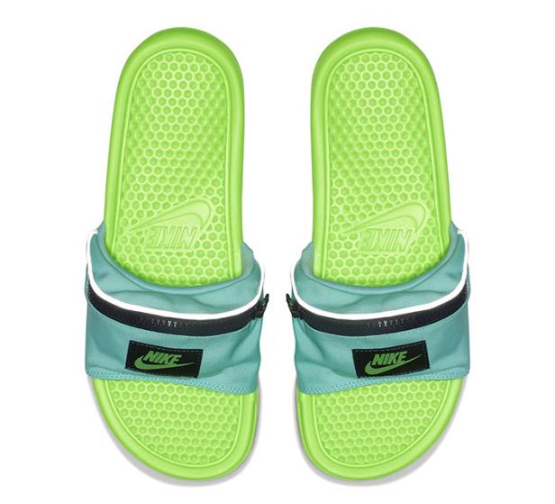Nike lanciert Badeschlapfen mit integriertem Bauchtascherl