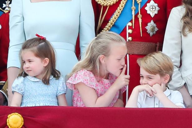 Darum darf Prinz George nicht mehr neben seiner Cousine stehen