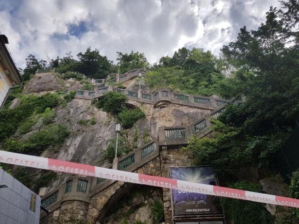 Unwetter: Grazer Stadtpark zumindest bis Sonntag gesperrt