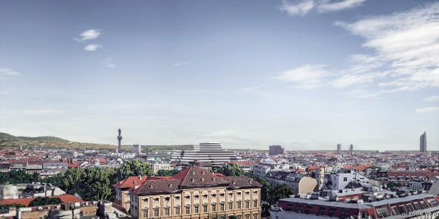 Wiener Althangrund: 60-Meter-Terrassenhaus statt Türme