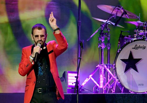 Ringo Starr in Wien: Love & peace!