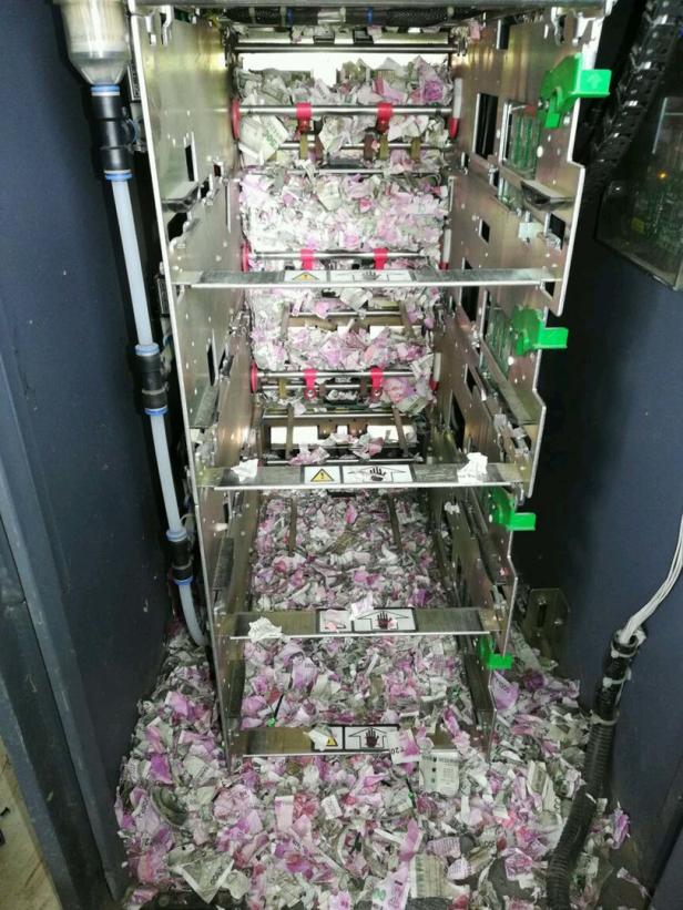 Ratte bricht in Geldautomaten ein und frisst 15.000 Euro