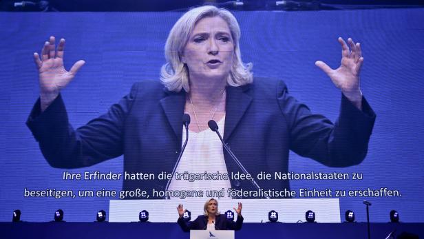 Treffen in Wien: Le Pen will Europa "a la carte"