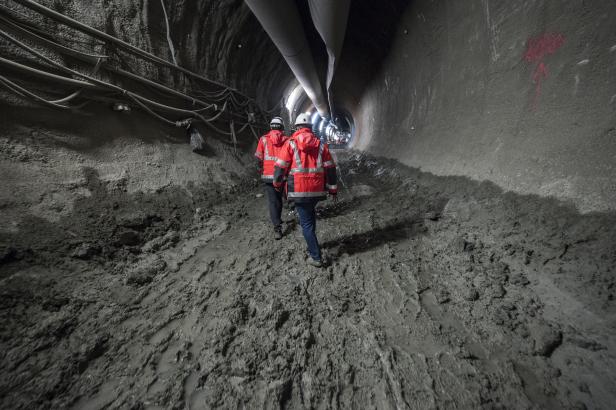 Tunneldurchschlag der U1
