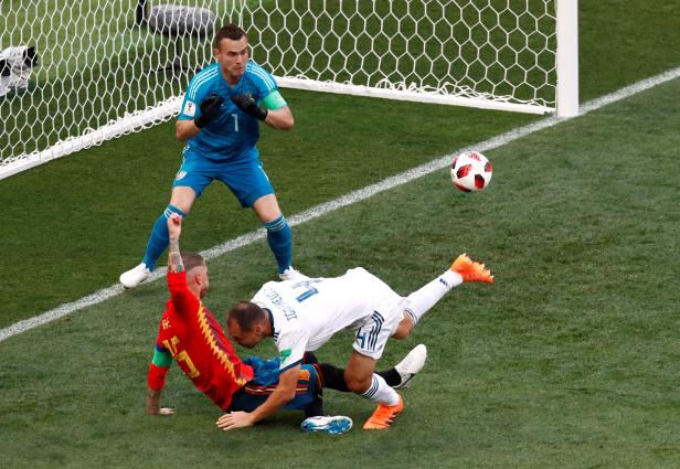 World Cup - Round of 16 - Spain vs Russia