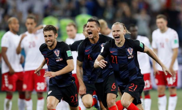 Kroatien nach Elfer-Krimi gegen Dänemark im Viertelfinale