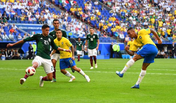 World Cup - Round of 16 - Brazil vs Mexico