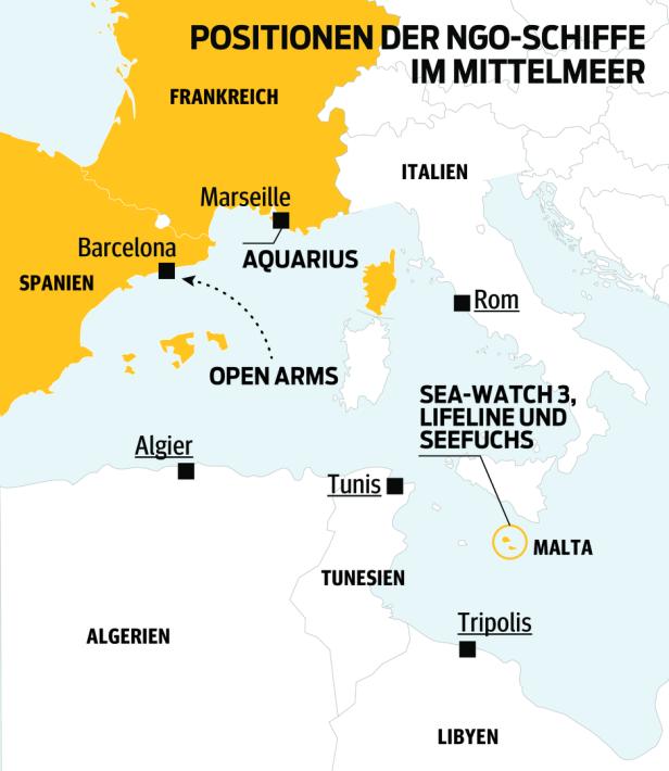 Massiver Anstieg: Tödlichster Juni im Mittelmeer seit fünf Jahren