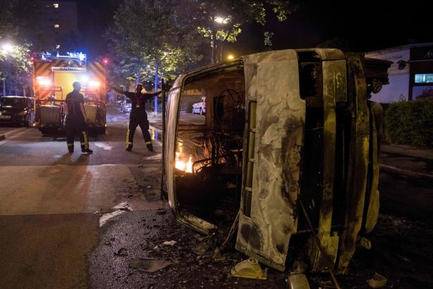 Polizei erschießt jungen Mann: Unruhen in Nantes