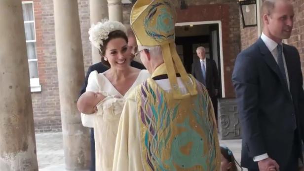 Alle Bilder: Prinz Louis' Taufe ohne Queen Elizabeth