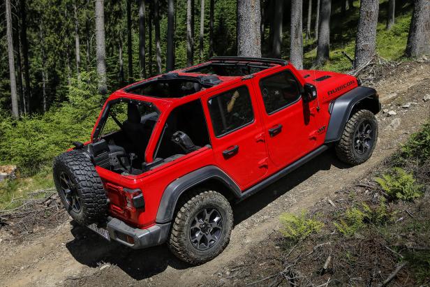 Neuer Jeep Wrangler: Durch den Gatsch und in die Wälder