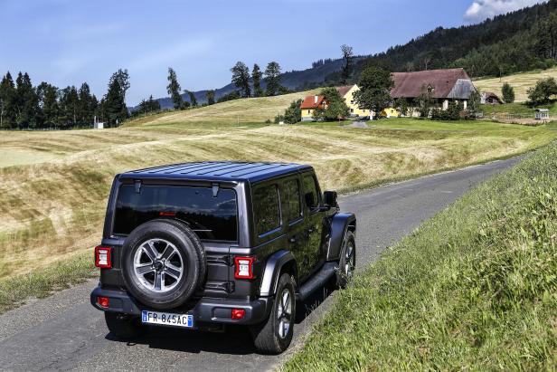 Neuer Jeep Wrangler: Durch den Gatsch und in die Wälder