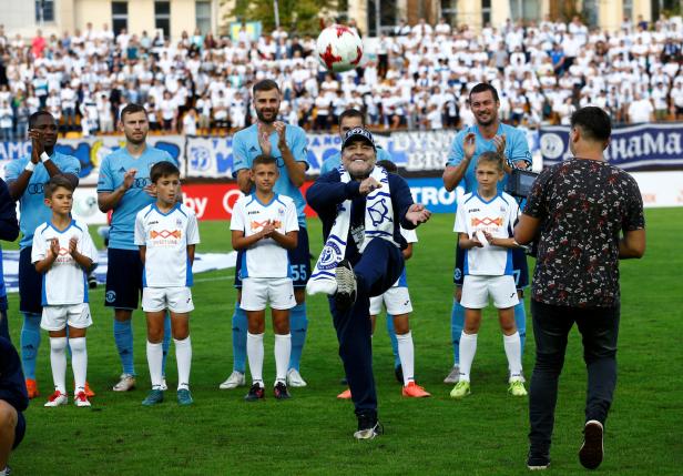 Die protzige Weißrussland-Show des Herrn Maradona