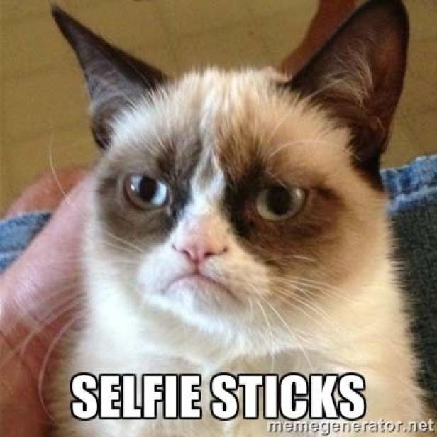 Selfie-Sticks: Eine Abrechnung in Memes