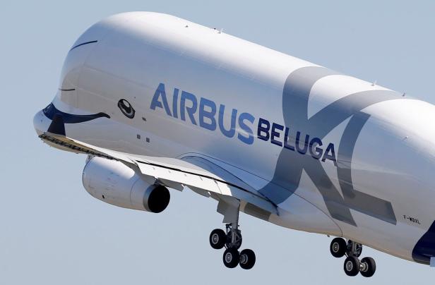 Fliegender Wal: Airbus schickt "Beluga XL" auf Jungfernflug