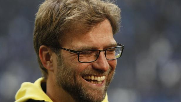 Borussia Dortmund coach Klopp is pictured before h