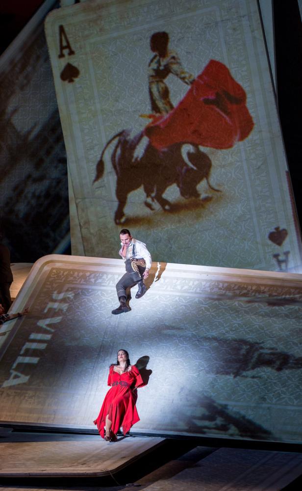 "Carmen" in Bregenz: So Instagram-tauglich ist Oper nirgendwo sonst