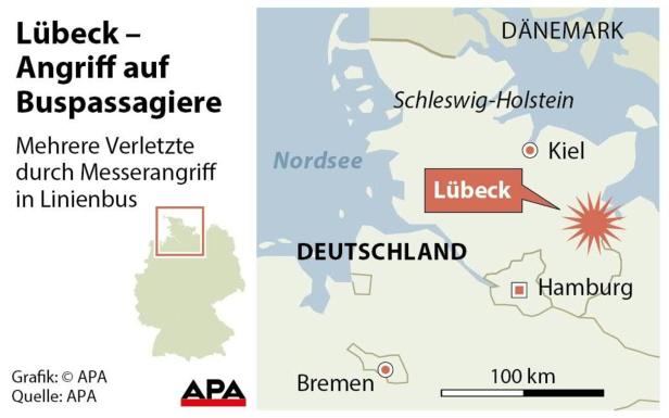 Messerangriff in Lübeck: "Es war ein Gemetzel"