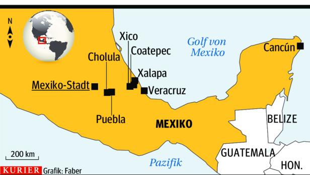Mexiko:  Kulturstätten im Hochland der Vulkane