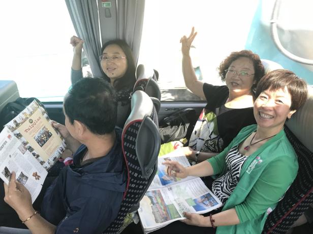 Chinas Bustouristen: Durch Österreich im Blitztempo