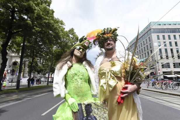 Regenbogenparade, Gegner & Gläubige: Demo-Marathon in Wien