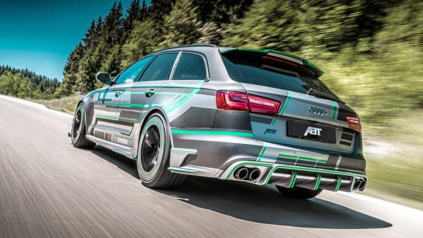 Abts irrer Hybrid-RS-6 mit 1.018 PS im Test