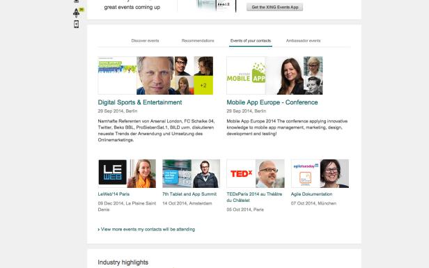 Xing Eventmarkt Screenshot 2
