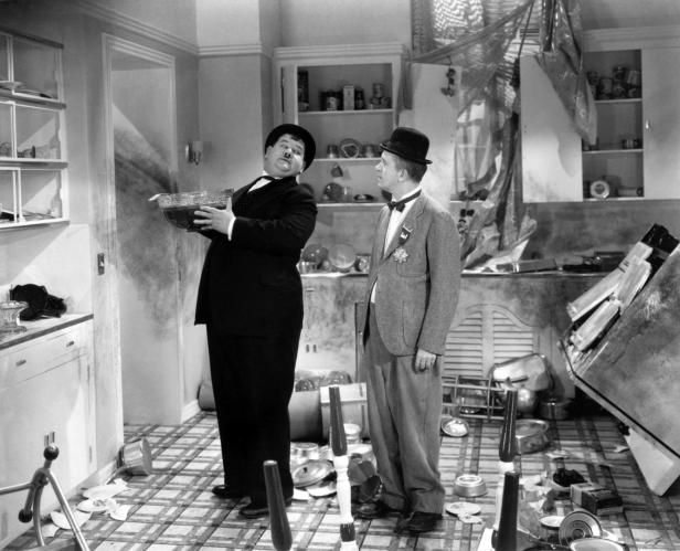 Heute im Fernsehen: Laurel und Hardy in Bestform