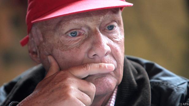 Niki Lauda wird im Wiener AKH behandelt