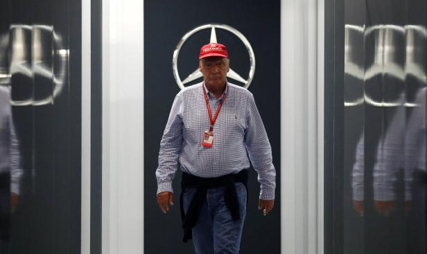 Niki Lauda auf dem Weg der Besserung: "Er kämpft wie ein Löwe"