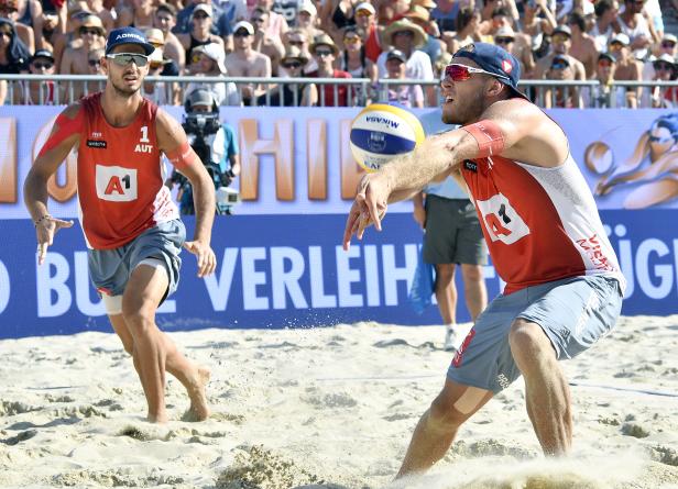 Beachvolleyball: Doppler/Horst im Wien-Viertelfinale out
