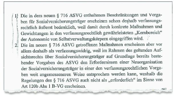 Krankenkassen: Ausgabenbremse „verfassungsrechtlich bedenklich“