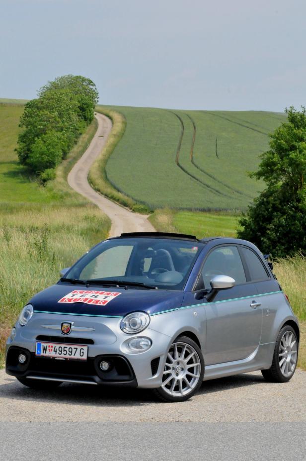 Abarth 695 Cabriolet als edler "Rivale" im Test